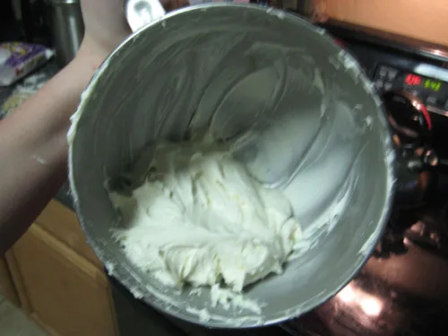 Cream cheese frosting