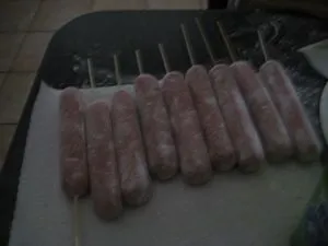 Getting corndogs ready (opens in a new tab)