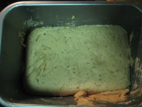 Finished pizza dough