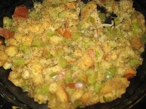 Stuffing baked and ready to eat (opens in a new tab)